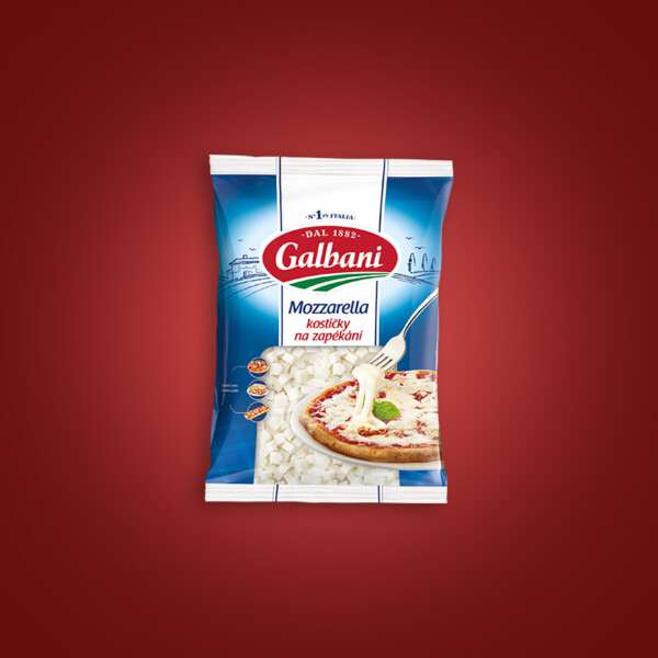 Galbani Mozzarella kostičky na zapékání 150 g